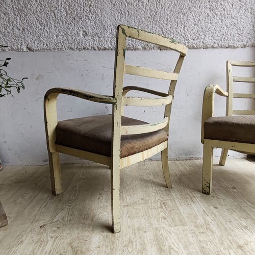 photo furniture Vintage 1920s Antique Bentwood Conservatory Chairs Set Of 2 Austrian