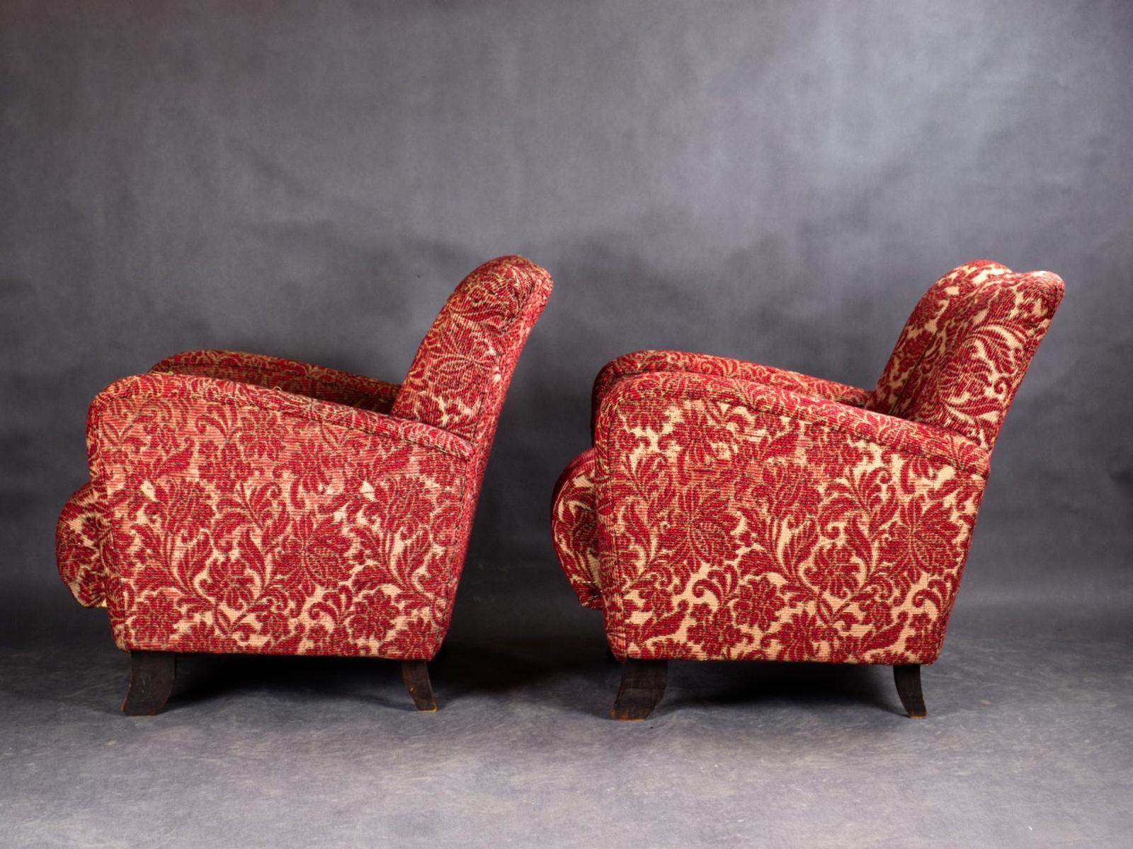 photo for sale Pair Of Art Deco Armchairs, 1930s