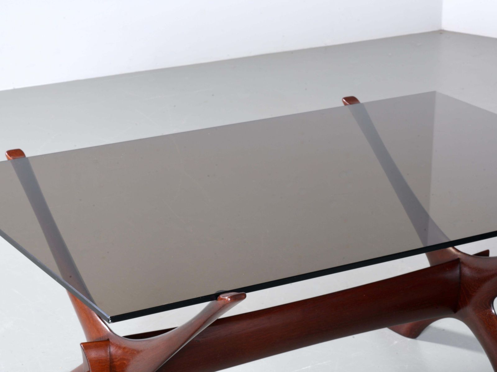 photo for sale 'Condor' Salontafel Van Fredrik Schriever Abeln Voor Orbro Glass, Zweden, Ca. Jaren 1960