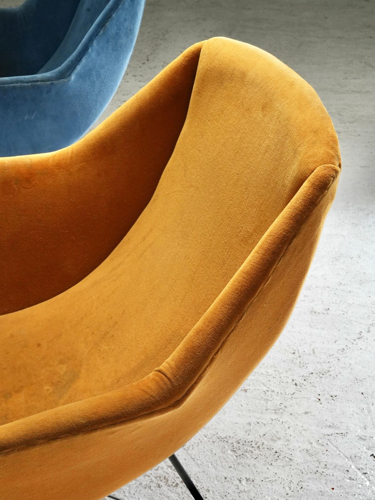 Set Of Two Carlo Hauner And Martin Eisler Lounge Chairs, Brazil 1960's photo for sale