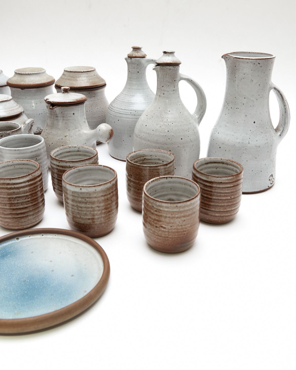 Ceramic Set By Jeanne And Norbert Pierlot France, 1960s  photo 450.0