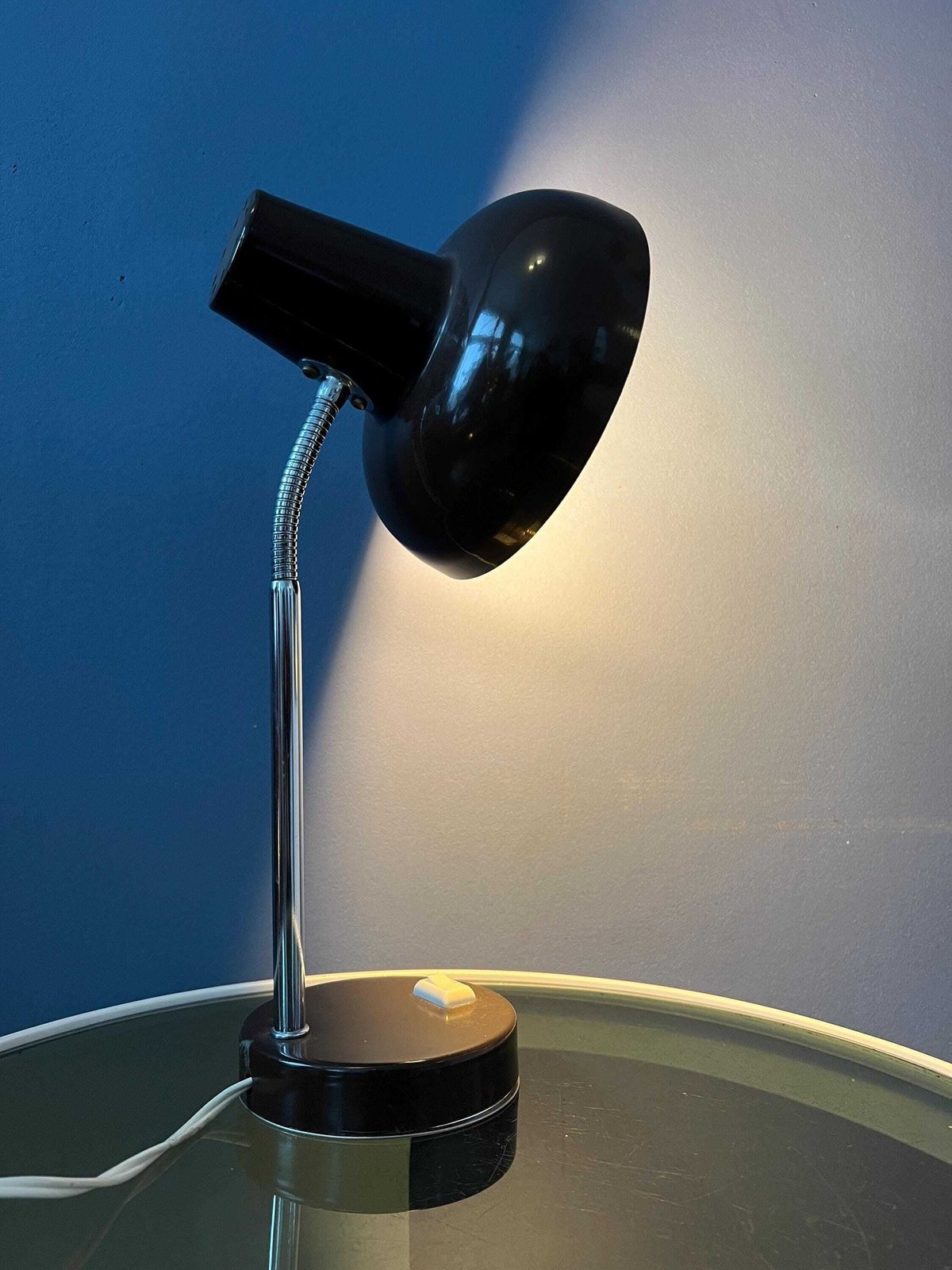 Metal Vintage Brown Table Lamp photo furniture