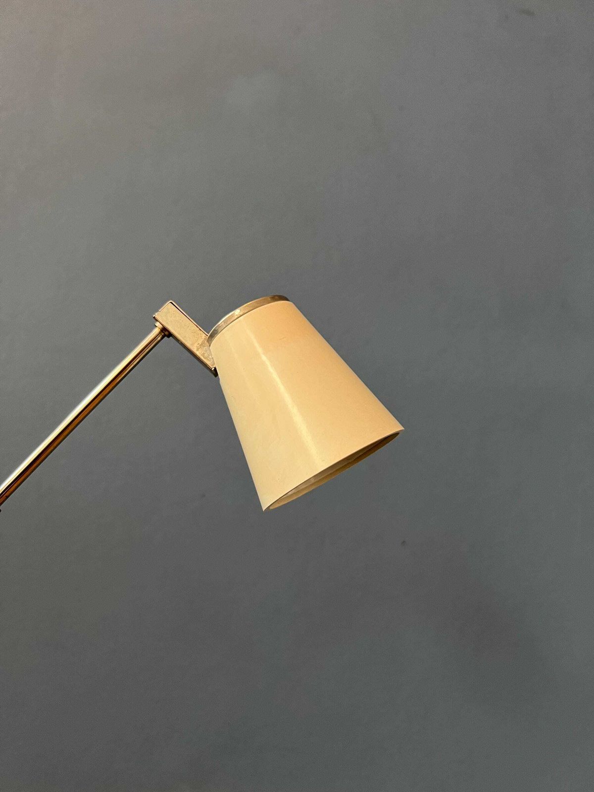 Vintage Beige Telescopische Bureaulamp Van Eichhoff photo buy
