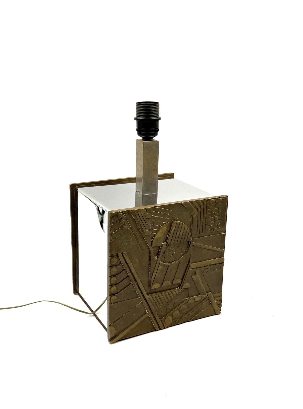 1650.0 Luciano Frigerio, Hollywood Regency Table Lamp Base, Italy 1970 photo