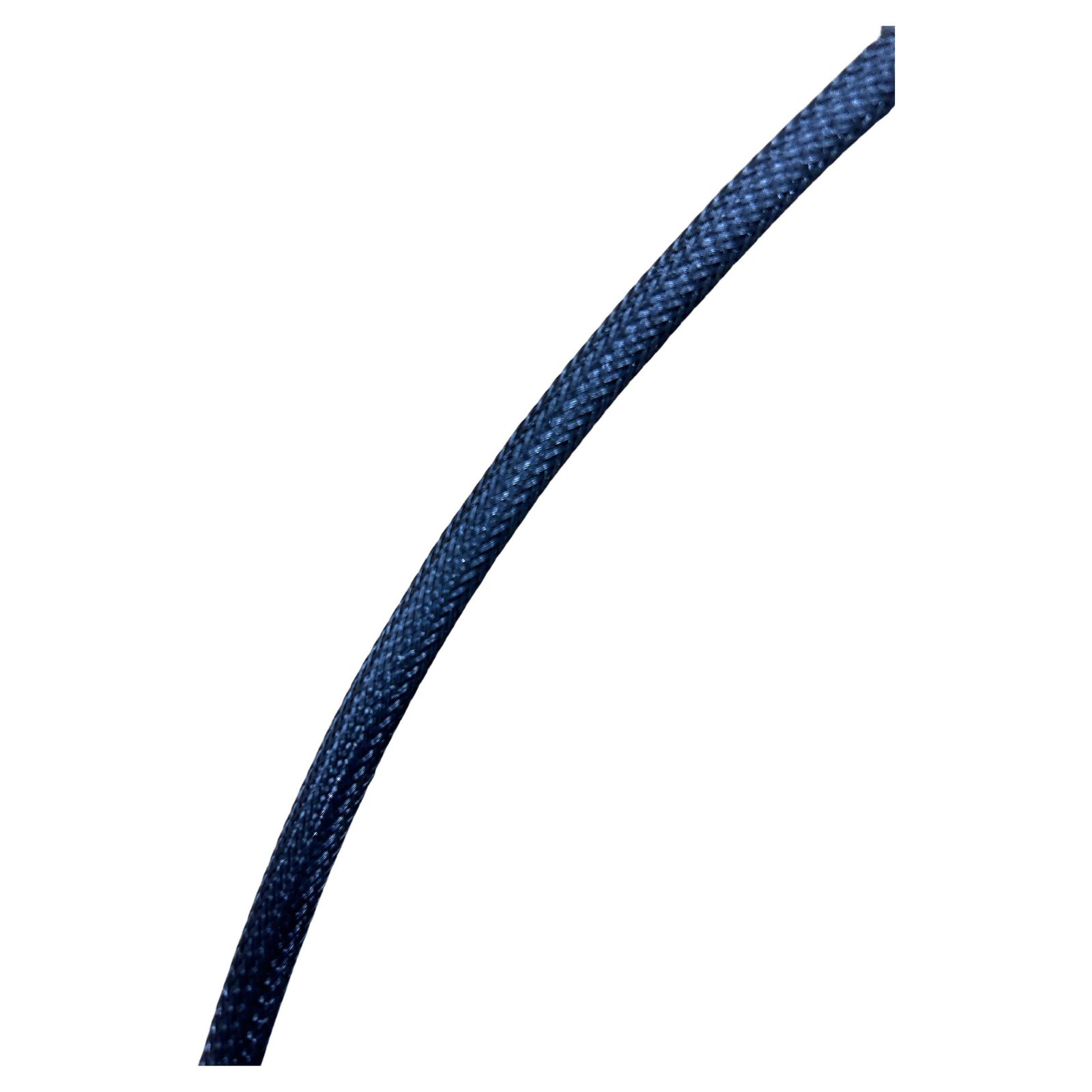 2no. 8ft Braided Pins Cable   Crimp Eyes To Fit Edison Striplight   Shipping Inc