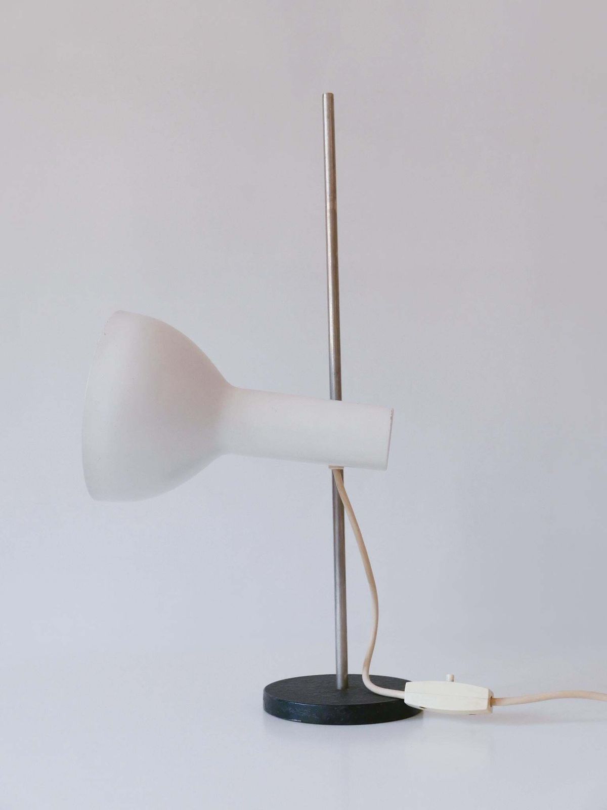 Adjustable Minimalistic Mid Century Modern Desk Light By Gebrüder Cosack 1960s photo for sale