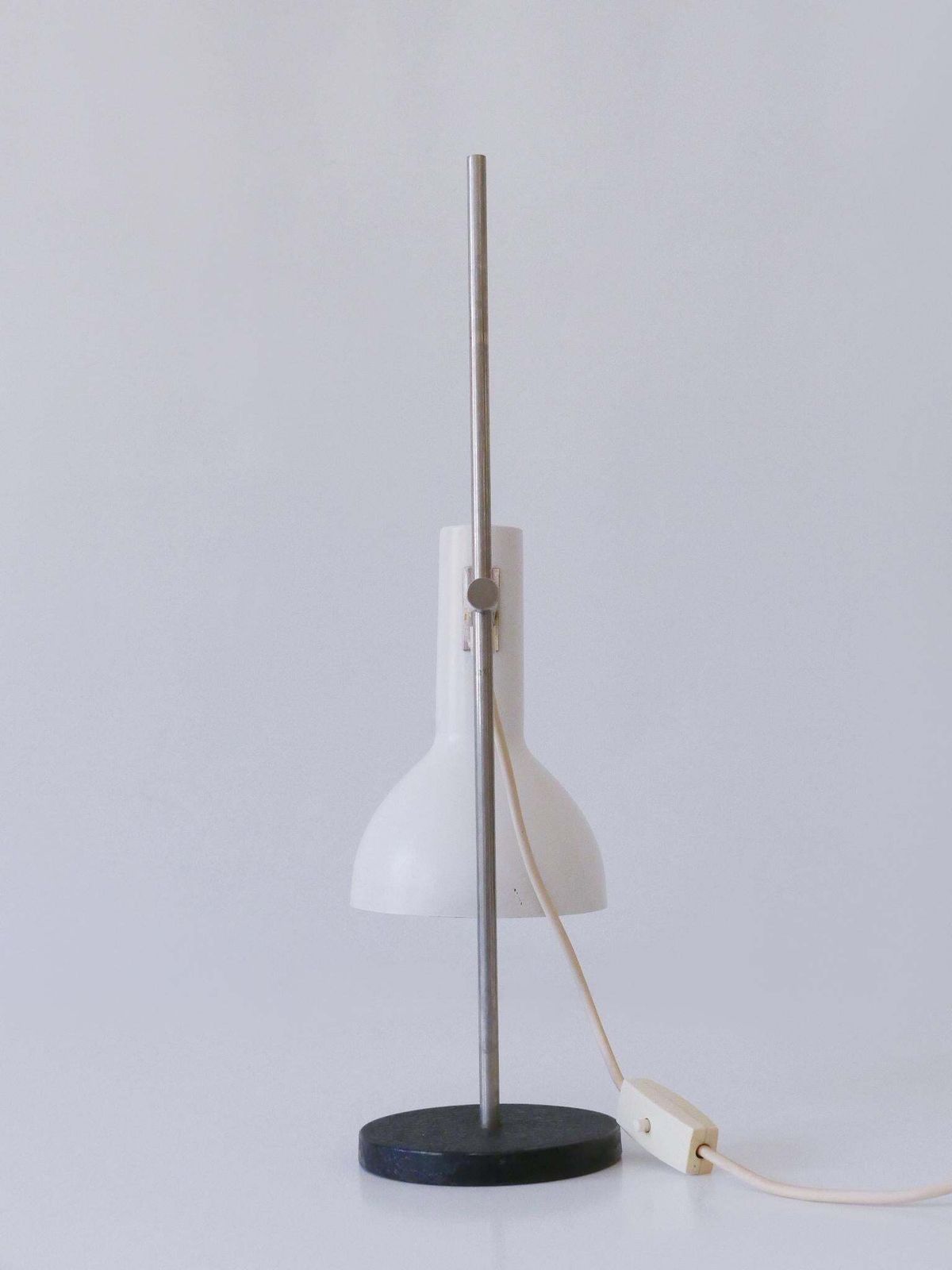Lighting Adjustable Minimalistic Mid Century Modern Desk Light By Gebrüder Cosack 1960s photo