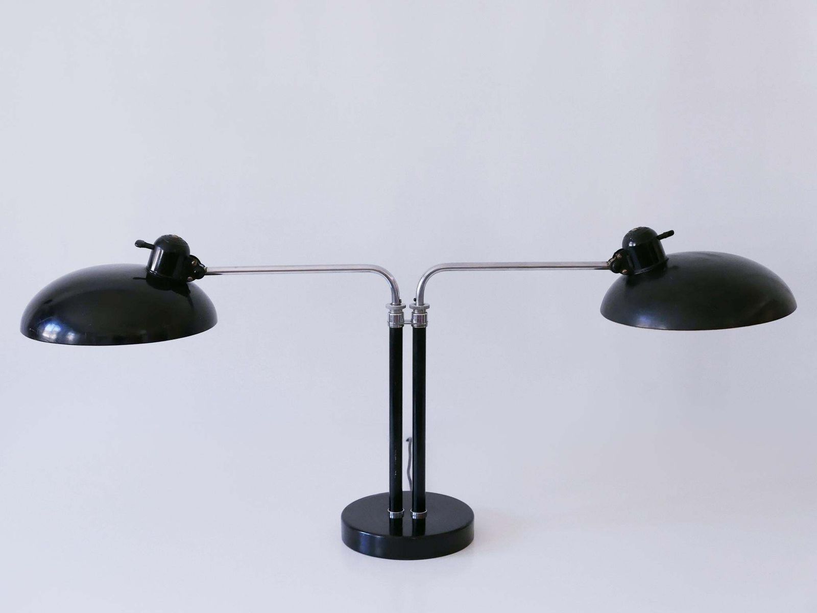 Rare Christian Dell Two Armed Bauhaus Desk Light 6660 For Kaiser Idell 1930s photo 8589.0