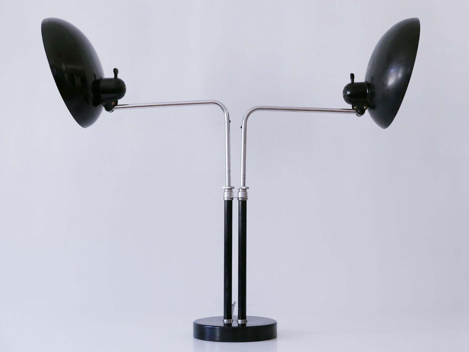 photo buy Rare Christian Dell Two Armed Bauhaus Desk Light 6660 For Kaiser Idell 1930s