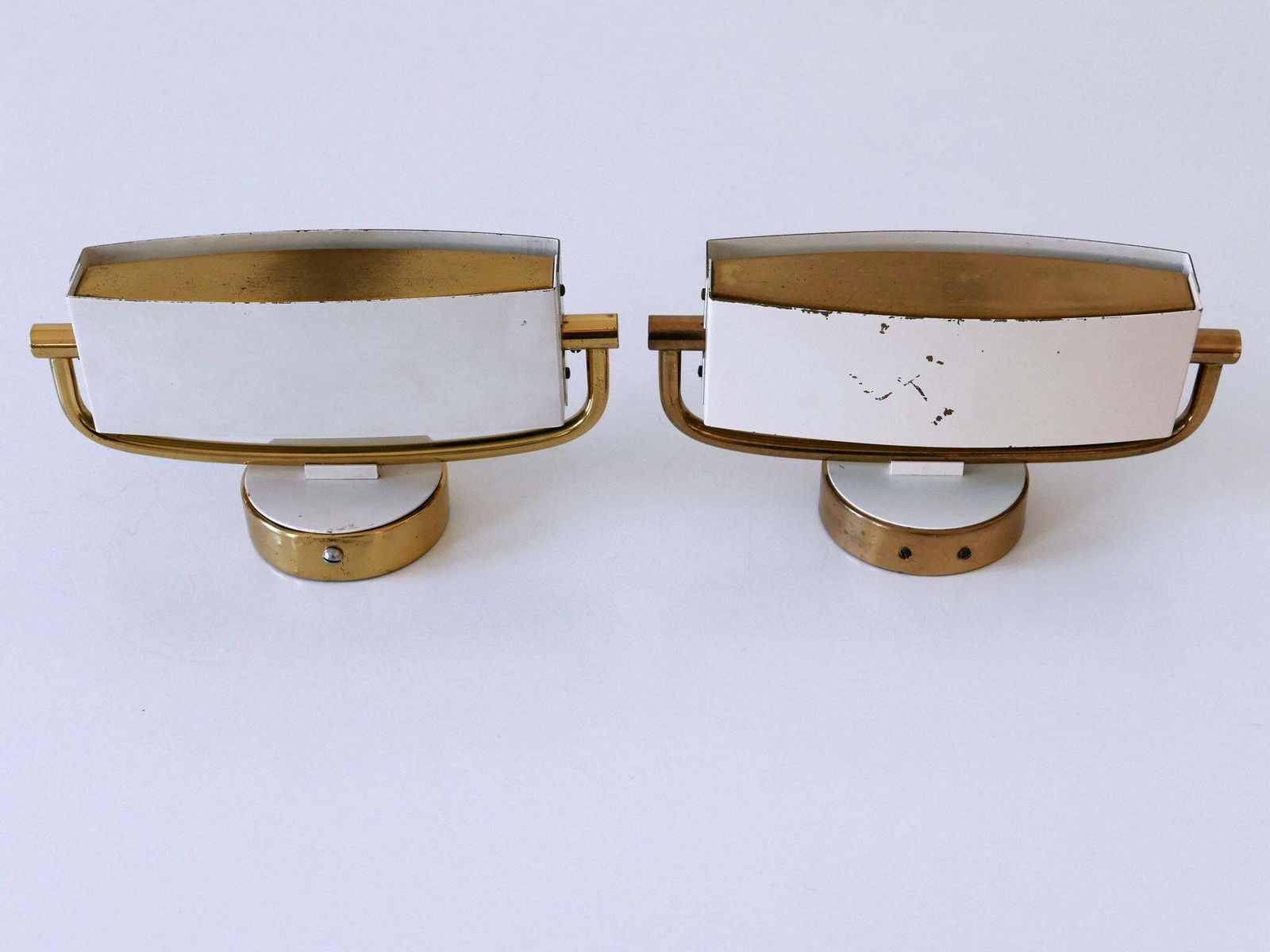 photo vinterior Set Of Two Mid Century Wall Lights Or Sconces By Paul Neuhaus Germany 1950s
