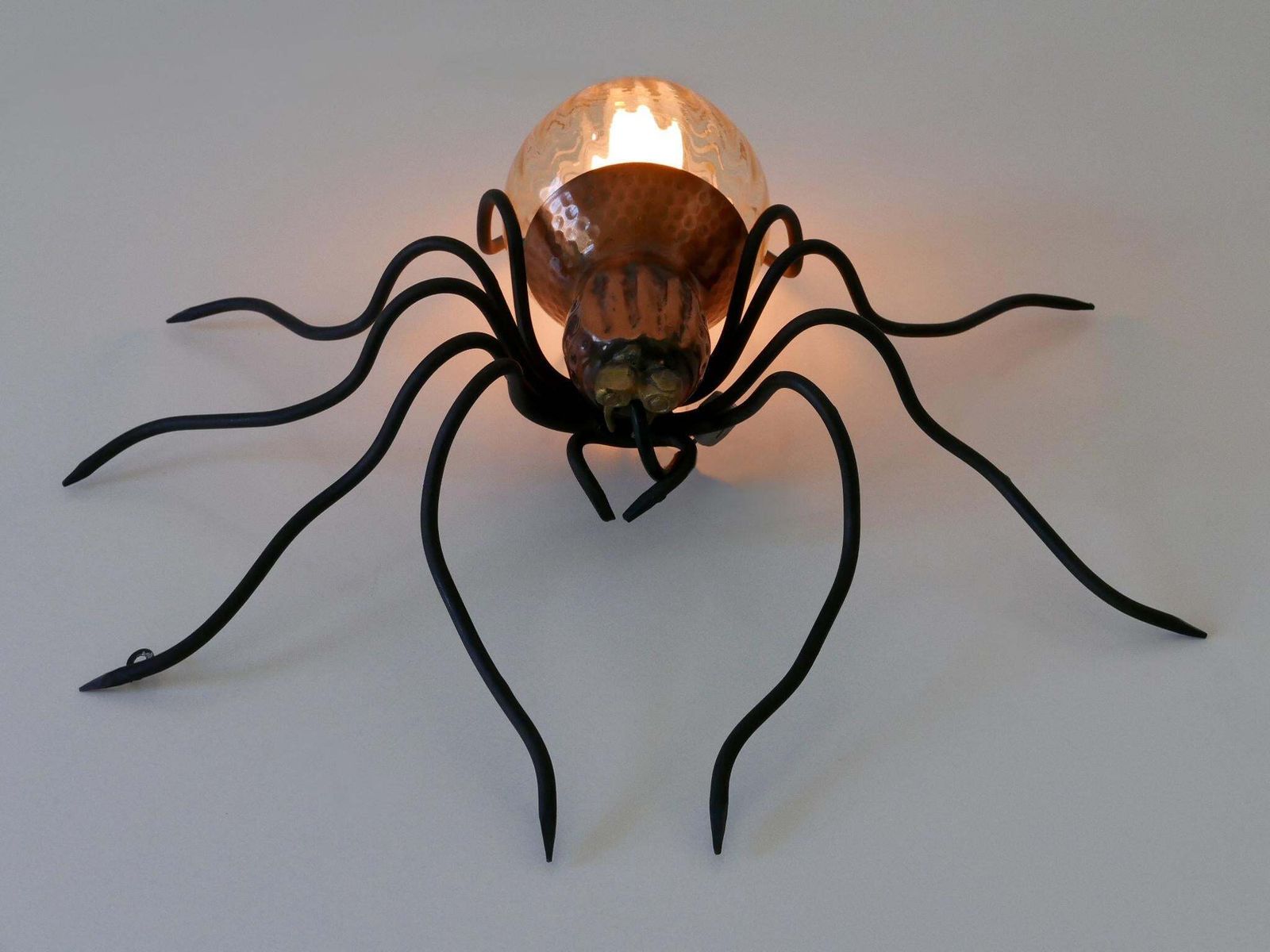 photo vinterior Amazing Mid Century Modern Spider Wall Lamp Or Sconce By Rossini Italy 1960s