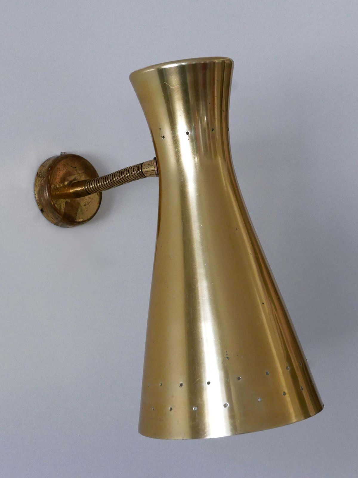 Lovely Mid Century Modern Diabolo Wall Lamp Or Sconce Germany 1950s photo for sale