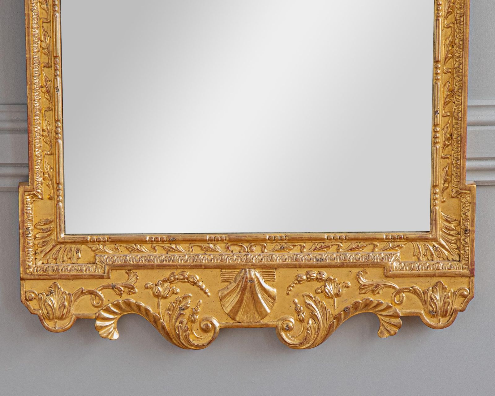 Georgian Style Giltwood Mirror Hand Carved In Solid Wood photo 3703.0