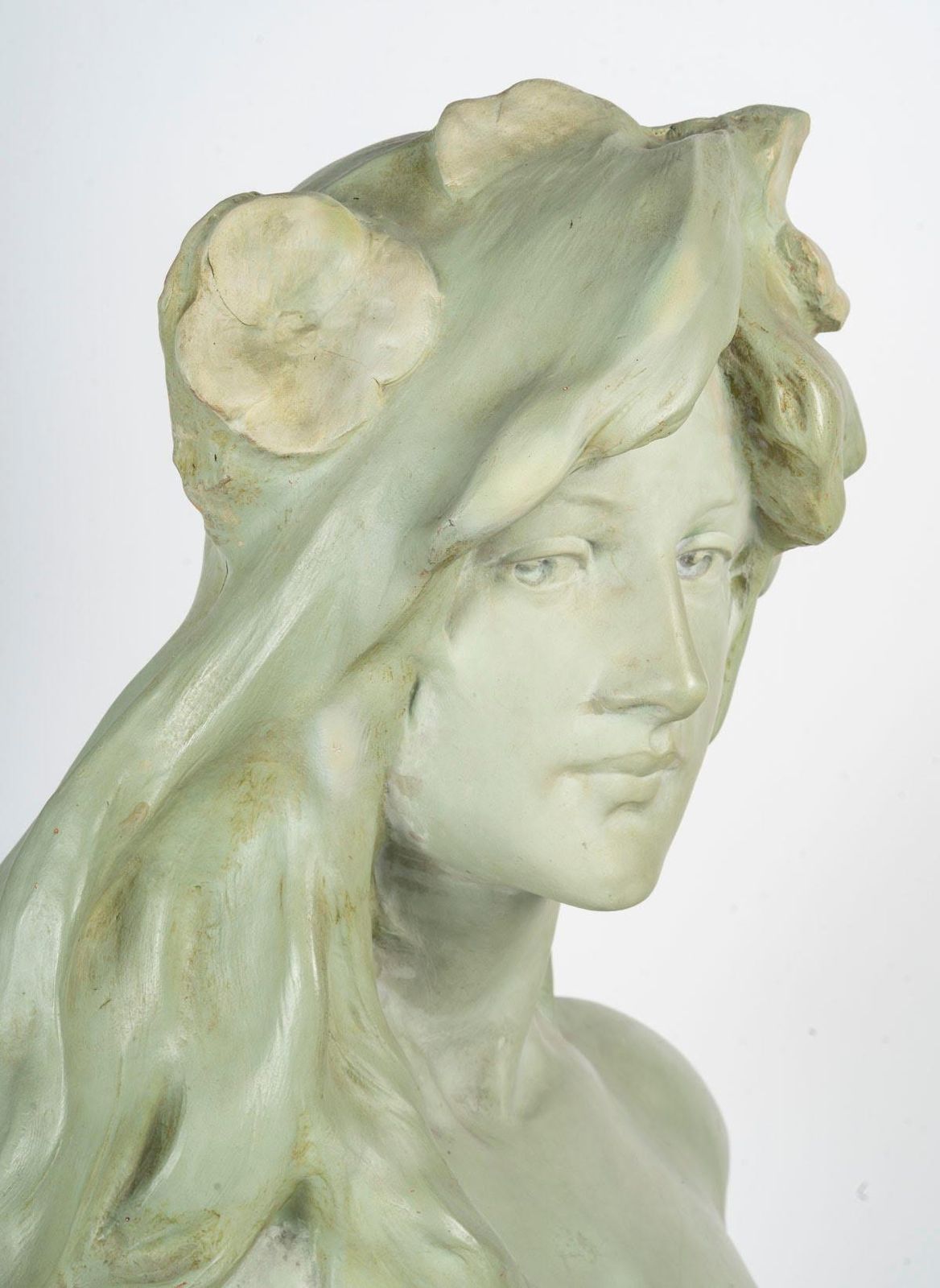 Terracotta Sculptures, Art Nouveau Period, 1900. photo Art