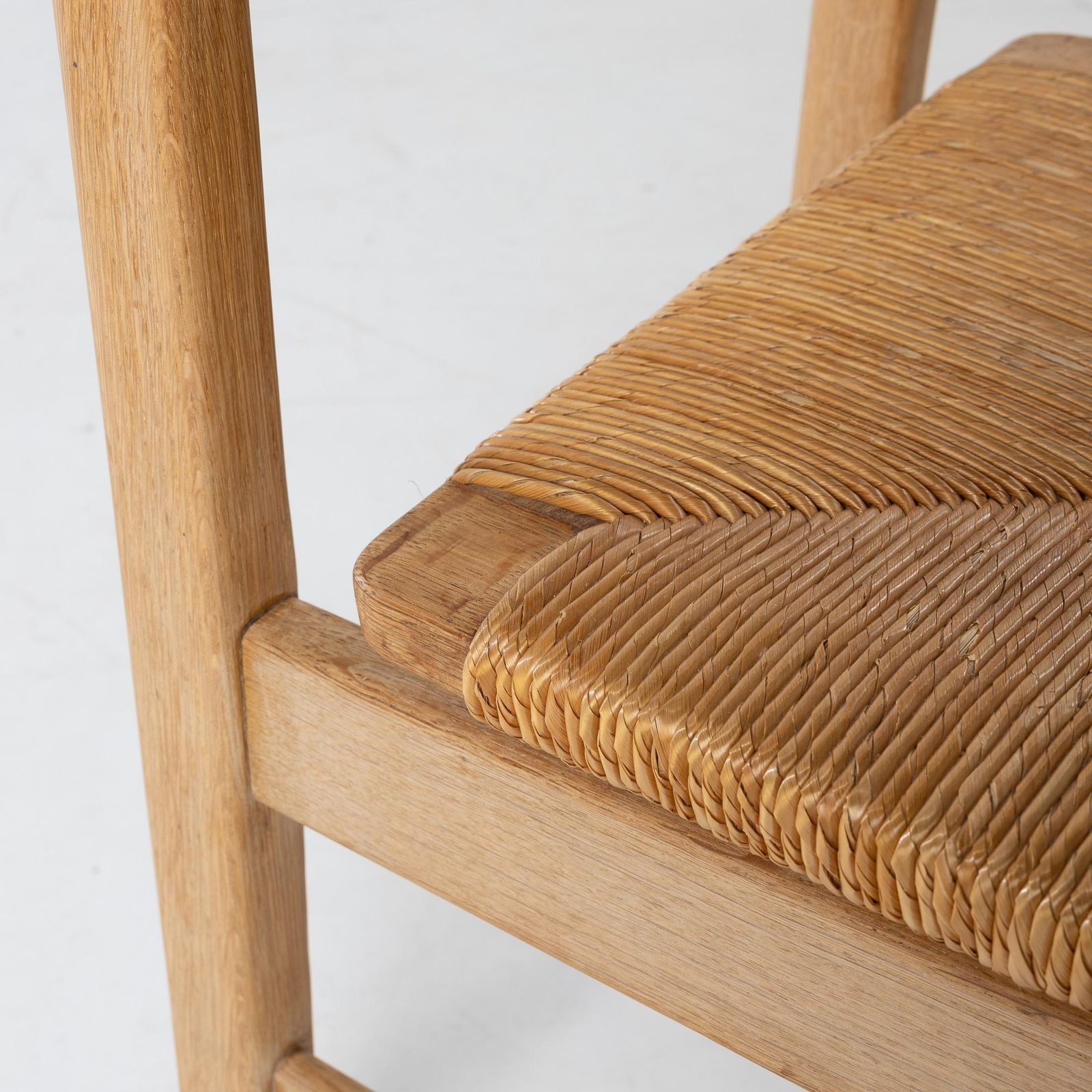photo for sale Benoît, Set Of 8 Dining Chairs By Robert Guillerme & Jacques Chambron, France