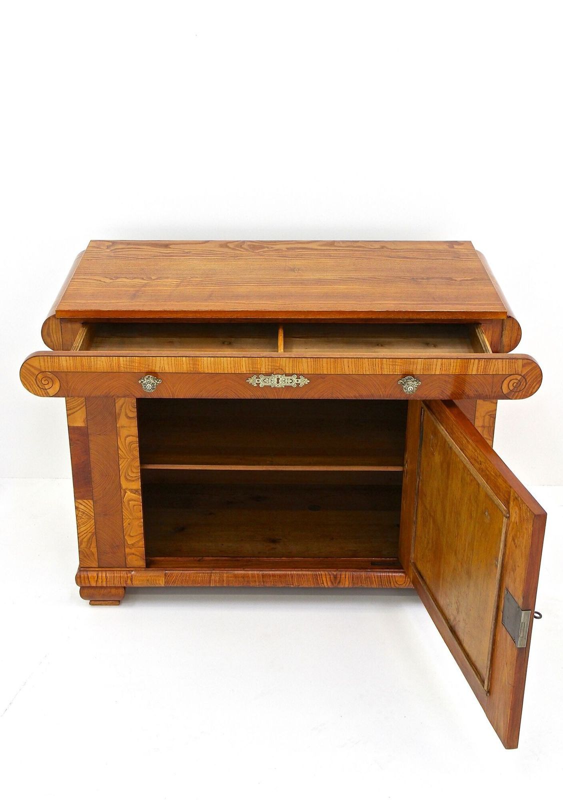 19th Century Biedermeier Commode/ Dresser, Ash Wood   Bohemia Circa 1860 photo Furniture