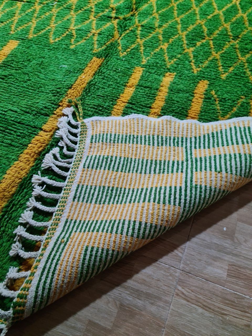 Authentic Handmade Beni Ourain Rug – Luxurious Berber Elegance 300x200 Cm photo vinterior