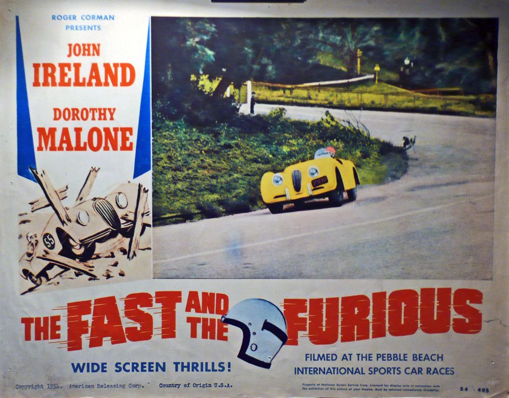 The Fast & The Furious, Original Poster, Uk 1954 photo furniture