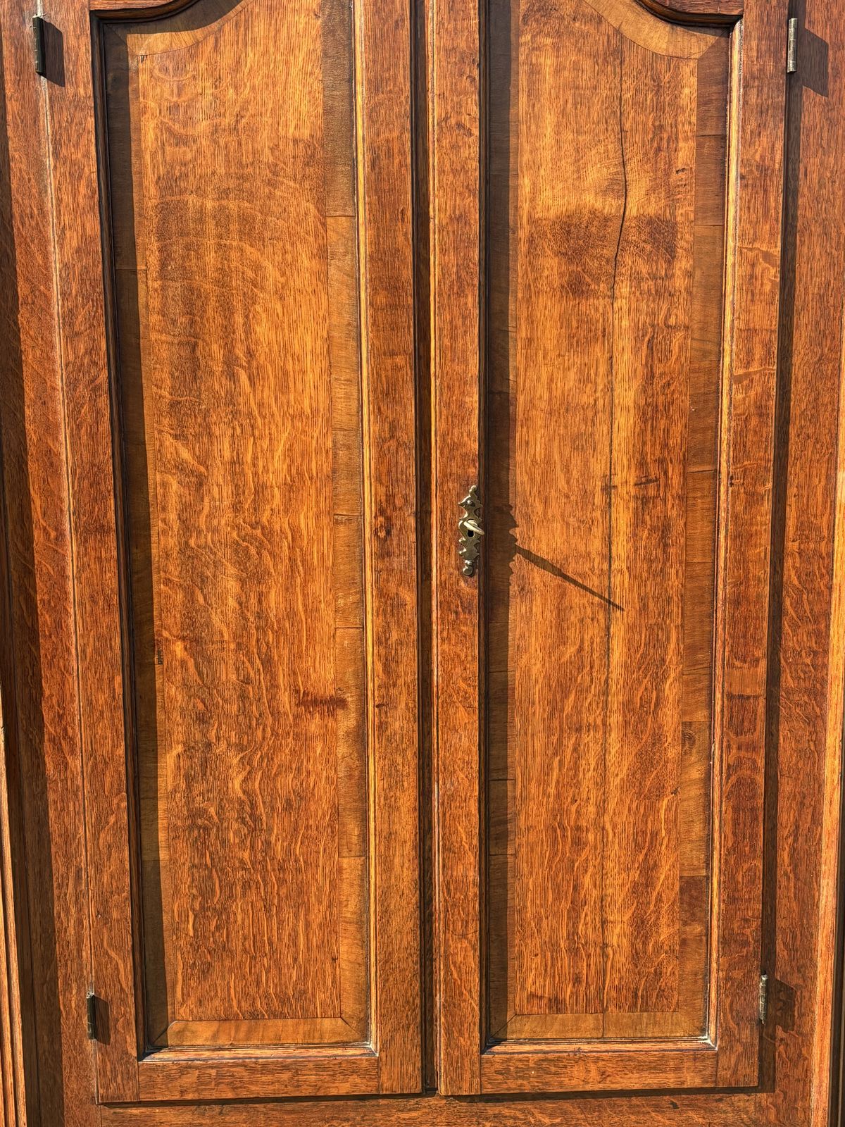 18th Century George III Period Oak Standing Corner Cupboard photo 2400.0