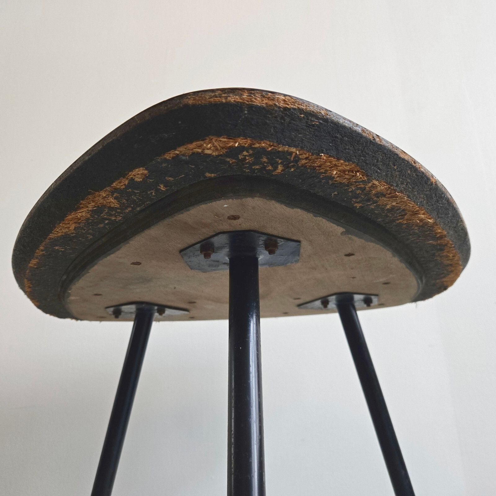 Vintage 1950s Tripod Formica & Steel 50s Rockabilly Zazou Bar Bistro Table photo buy