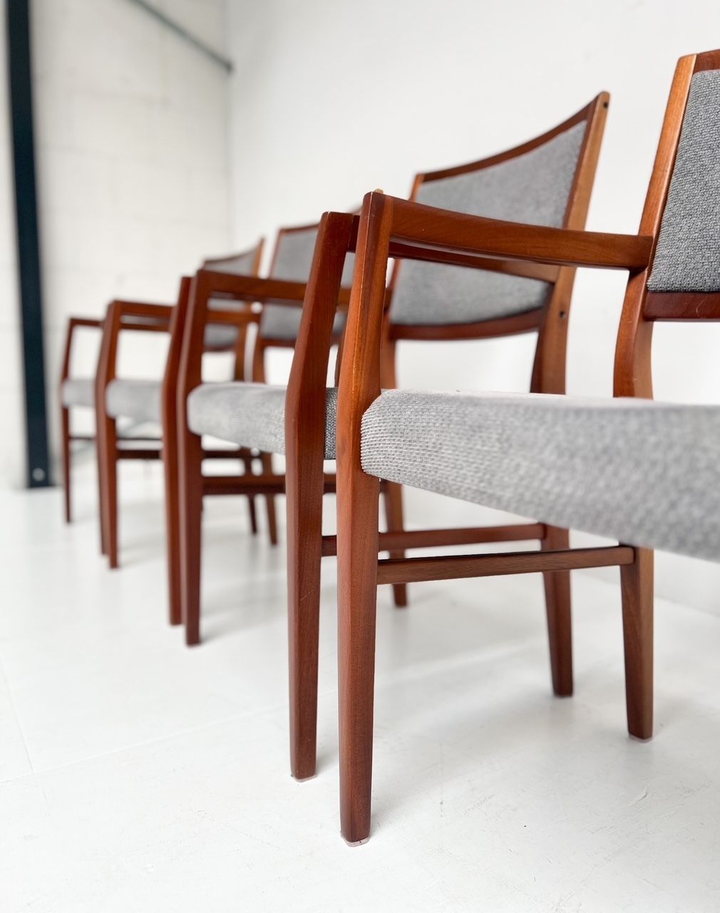 Set Of 4 Swedish Designer Chaurs By Svegard Markaryd, 1960s photo Furniture