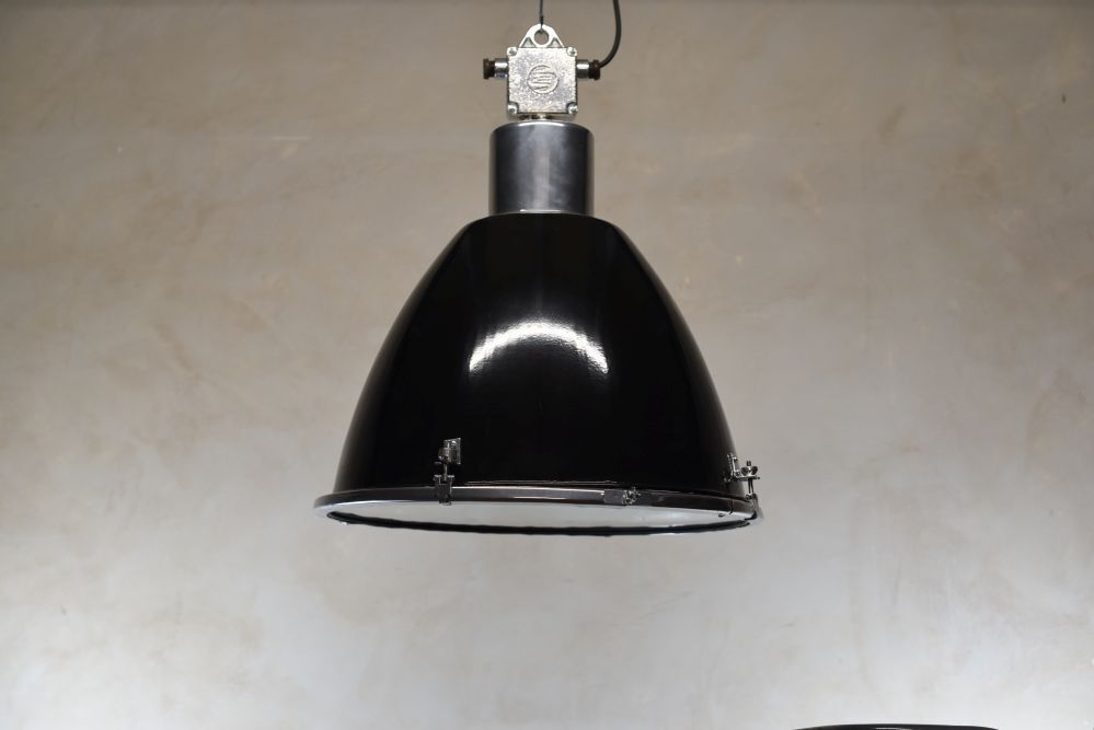 Coal Black Pendant Light
