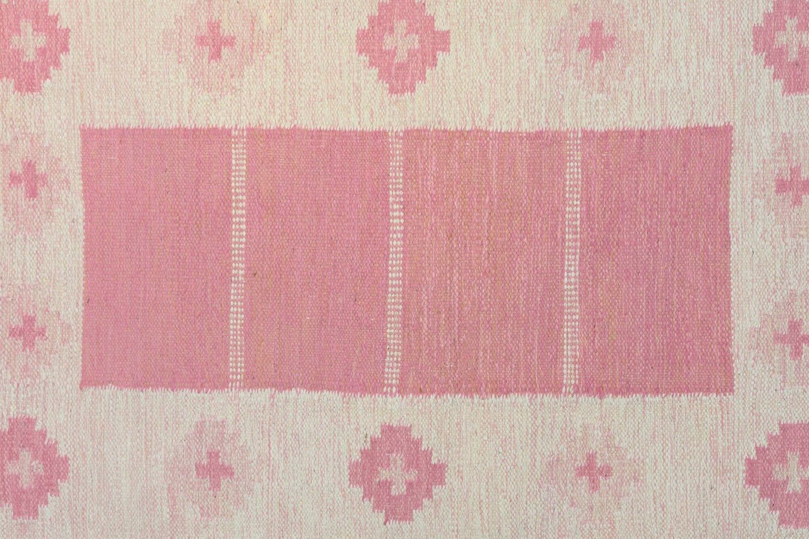 Swedish Kilim In Tones Of Pink photo furniture