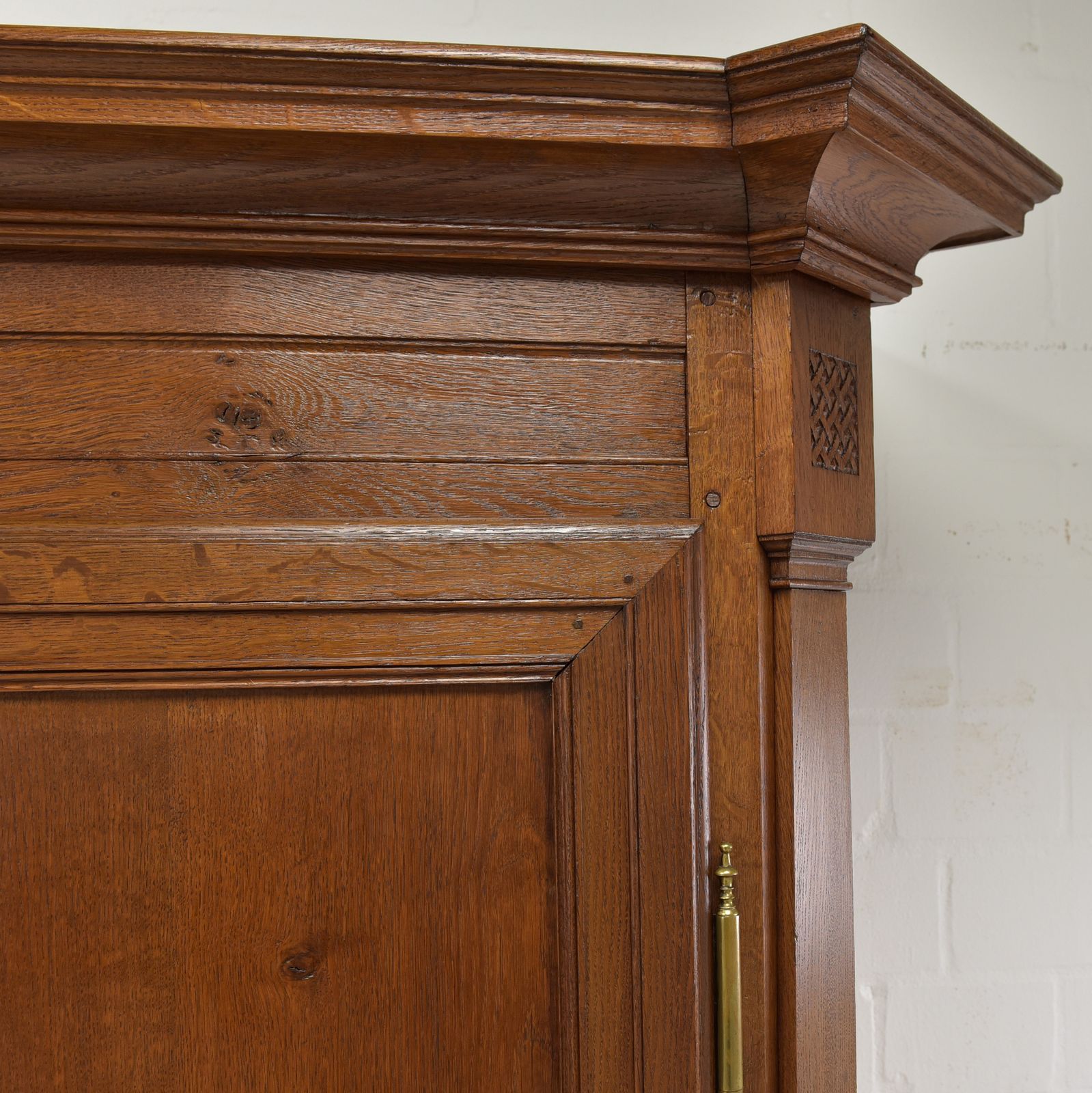 Hallway Cupboard Restored Biedermeier Oak Wardrobe Hall Cupboard photo buy