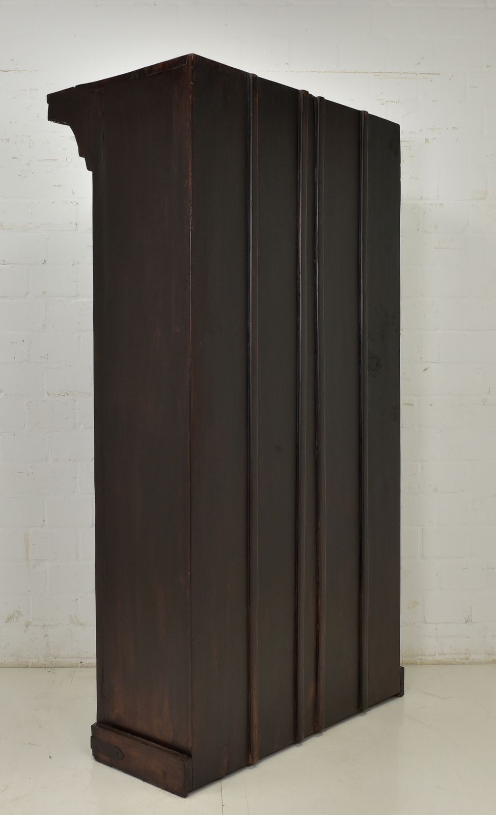 1697.0 Indian Shelf Restored Around 1840. Rajasthan Colonial Furniture Made Of Solid Teak. photo