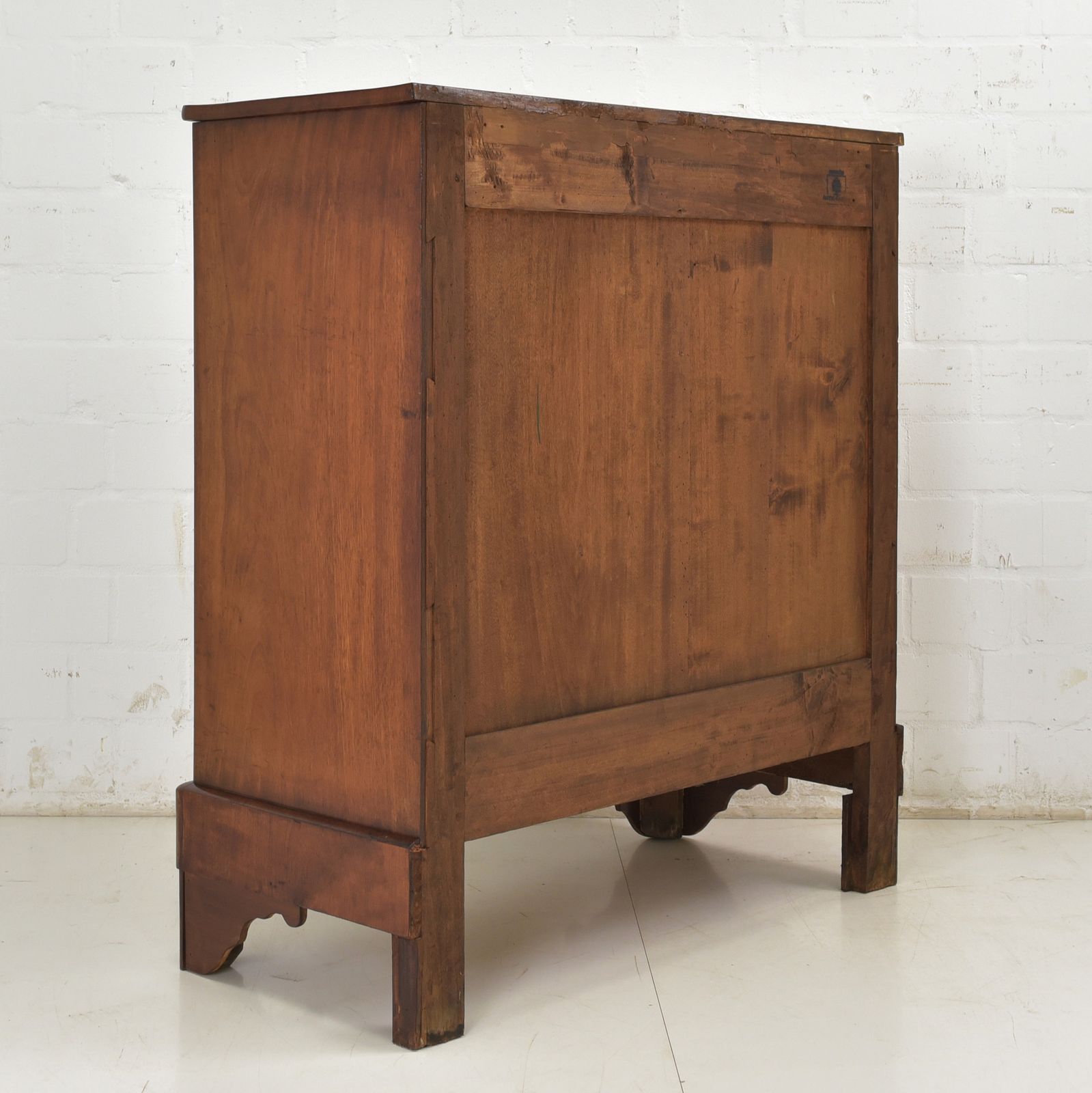 photo furniture Antique! Narrow Chest Of Drawers Restored Mahogany Louis Philippe Circa 1880