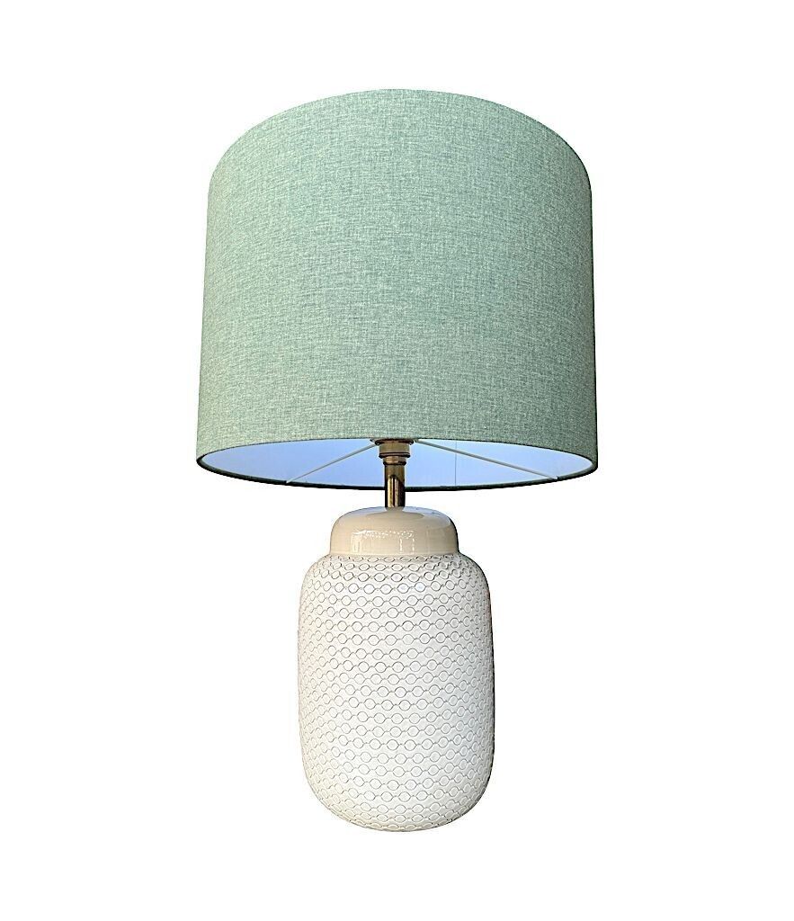 photo buy A Large 1970s Italian Cream Ceramic Lamp By Tommaso Barbi