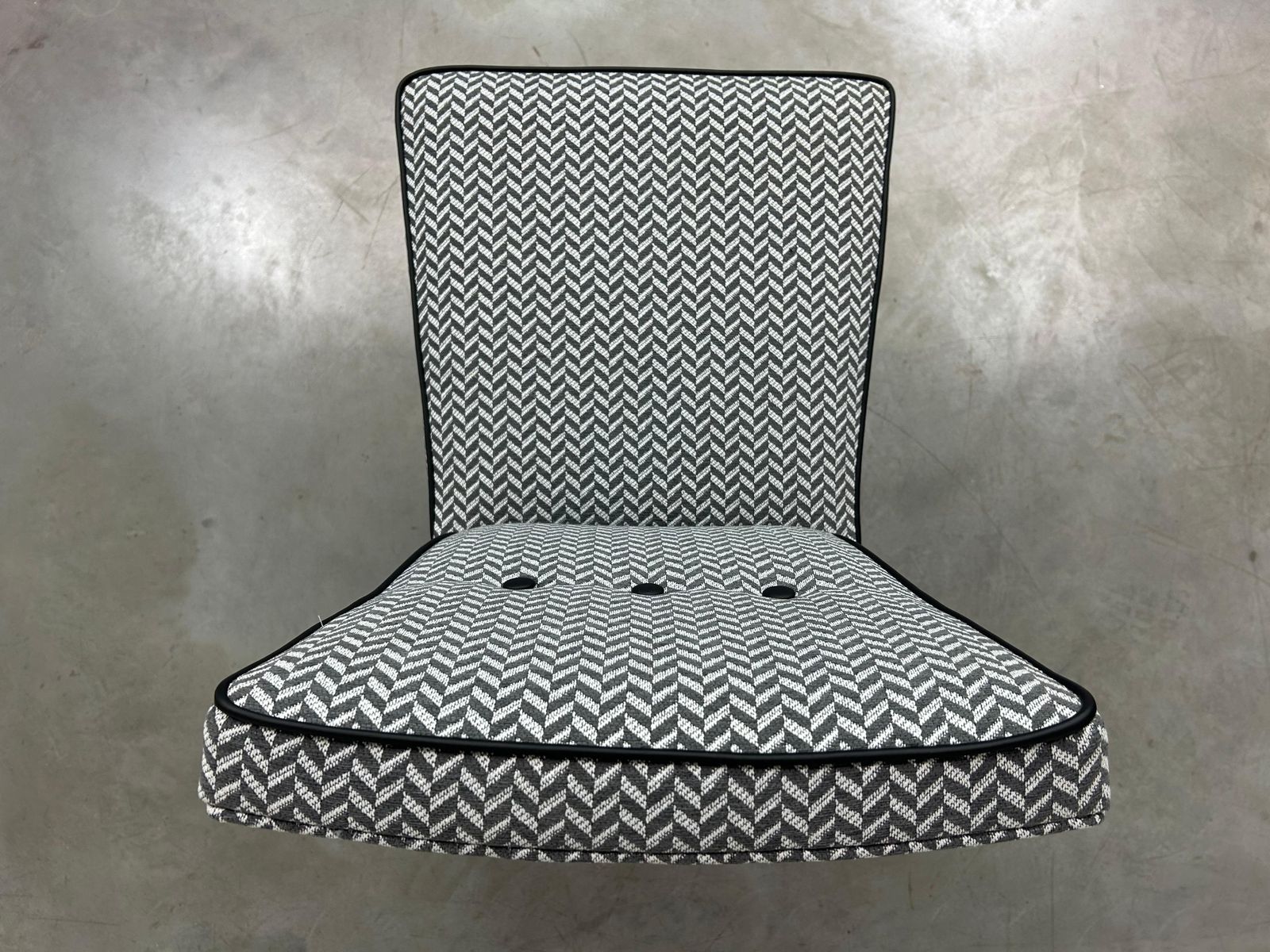 Mid Century Modern Tubular Steel Chair By Jozsef Peresztegi photo for sale