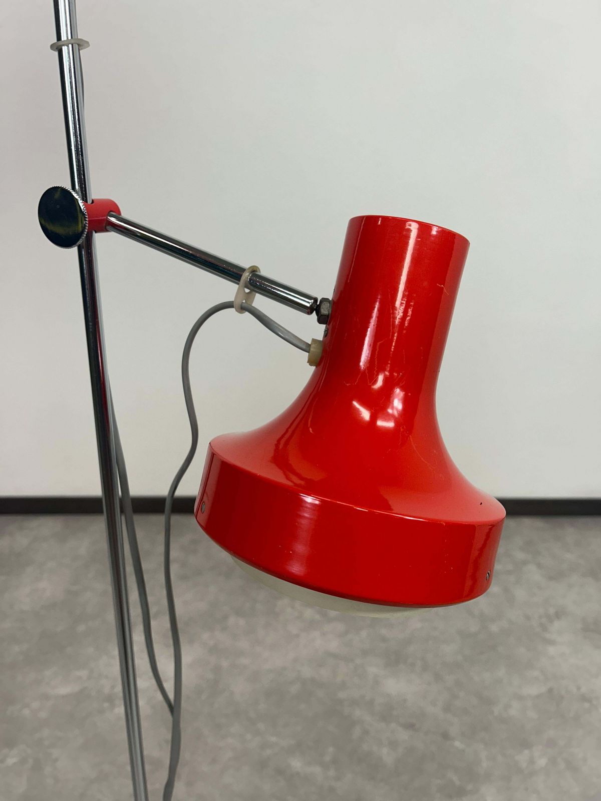 Red Floor Lamp By Josef Hurka For Napako photo 556.0
