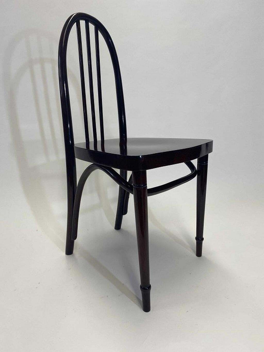 Pair Of Secession Josef Hoffmann Chairs No.637 Ex. By Thonet photo for sale