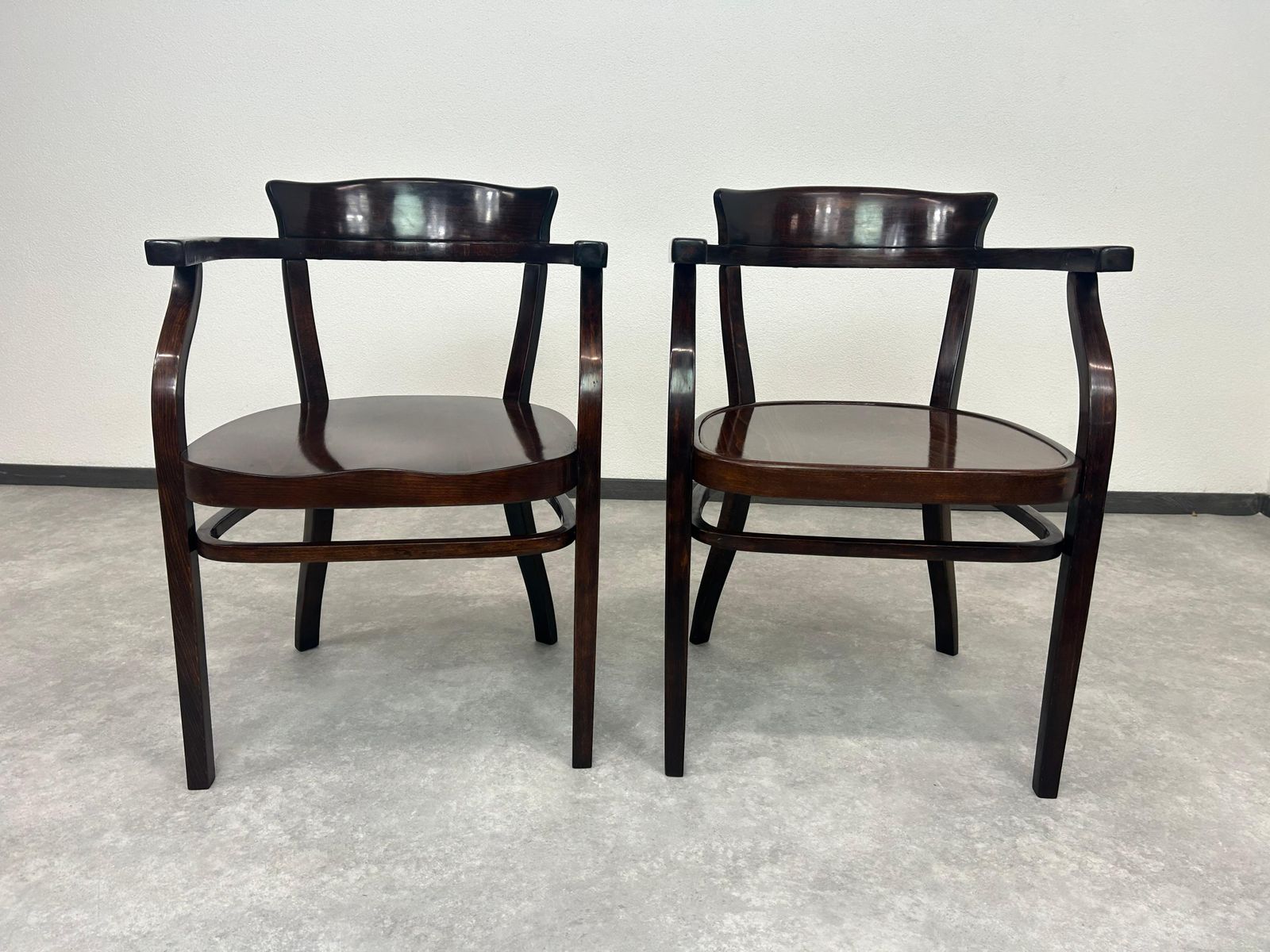 Office Chairs No.6048 And No.6148 By Otto Wagner For Thonet photo furniture