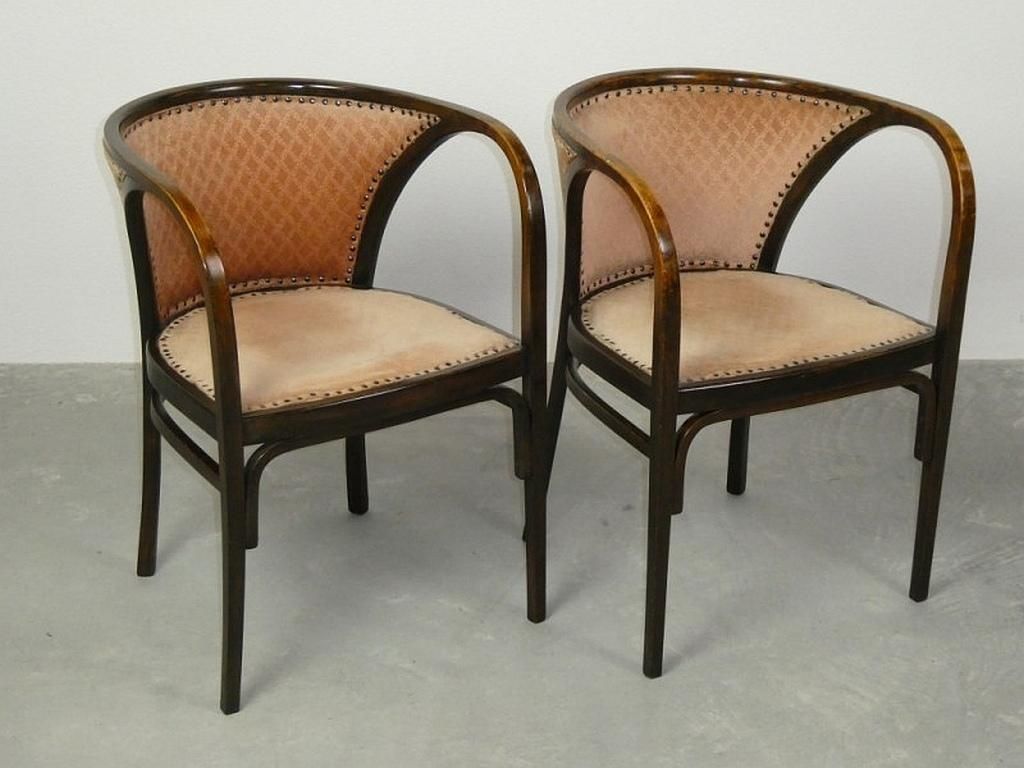 Thonet Club Chairs No.6517 By Marcel Kammerer For Thonet photo for sale