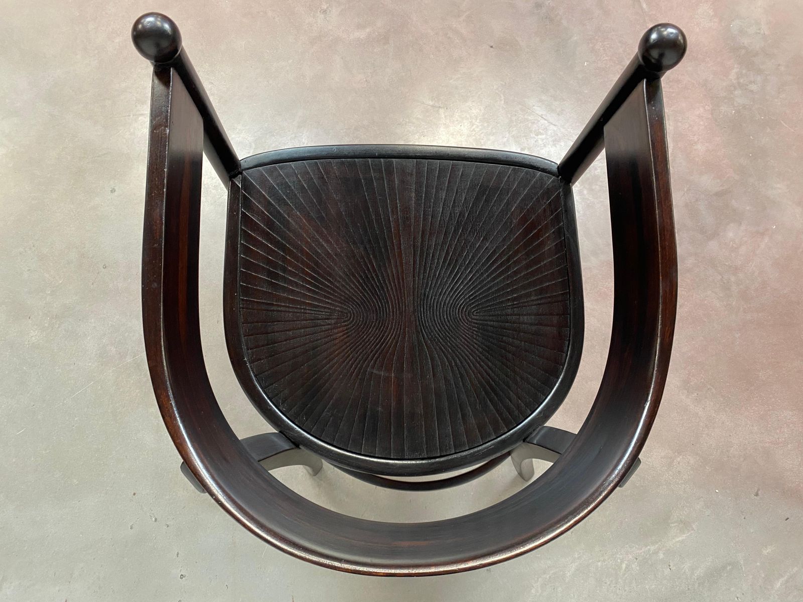 Large Secession Armchair No.6549 By Josef Hoffmann For Thonet photo for sale
