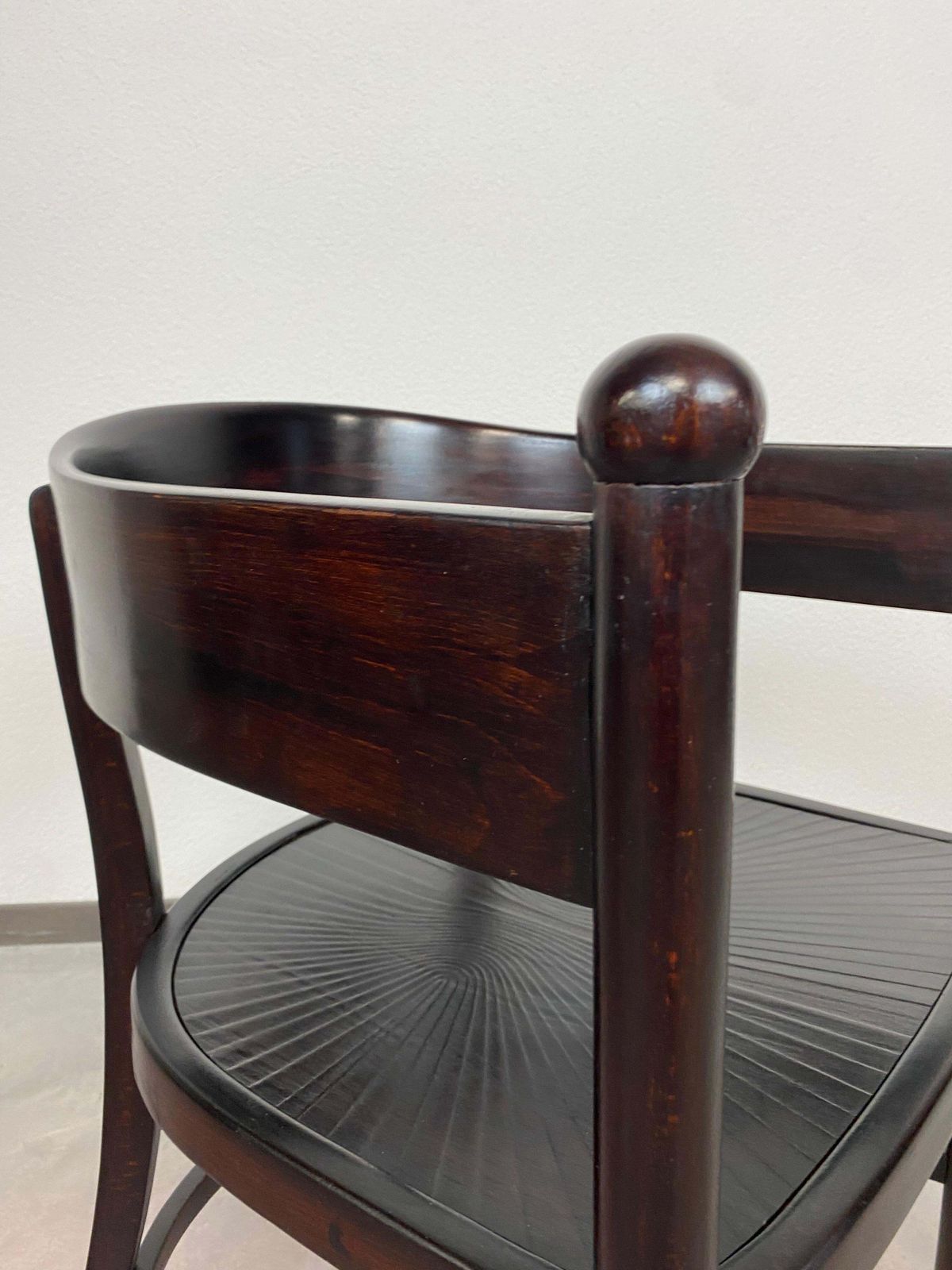 Large Secession Armchair No.6549 By Josef Hoffmann For Thonet photo vinterior