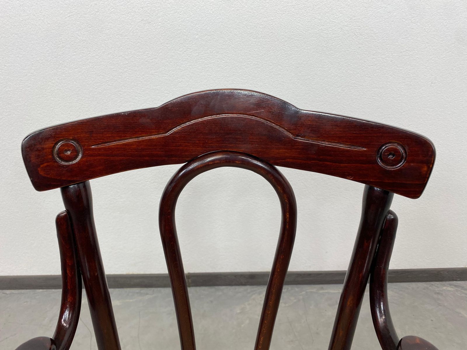 photo furniture Thonet Office Chair With Rattan Seat