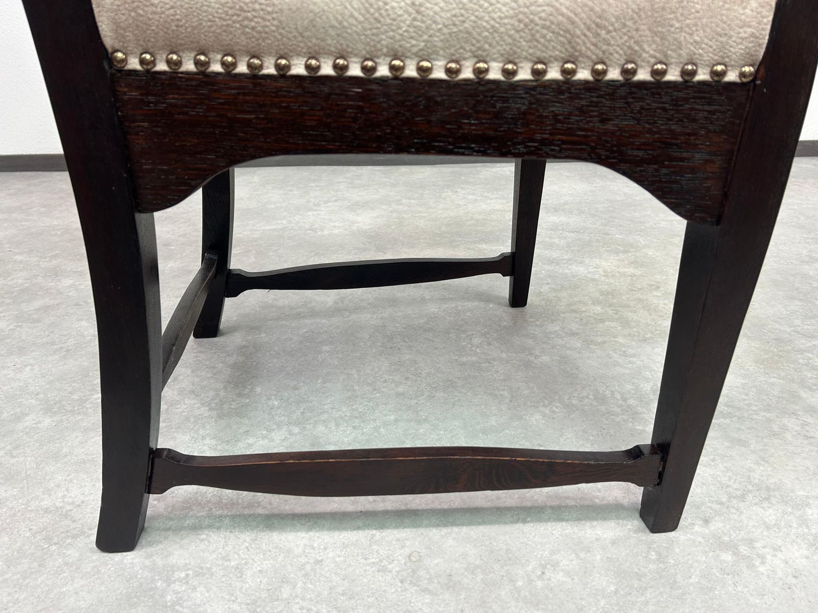 Art Deco Office Chair In Style Of Charles Rennie Mackintosh photo vintage