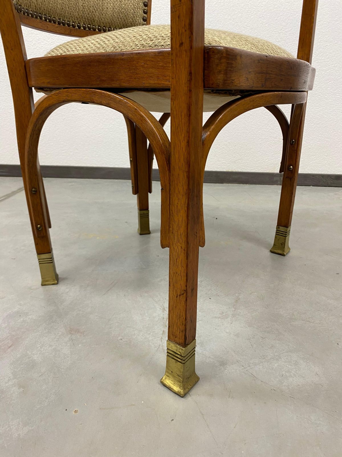 Secession Armchair 715f By Gustav Siegel For J.J.Kohn photo vintage