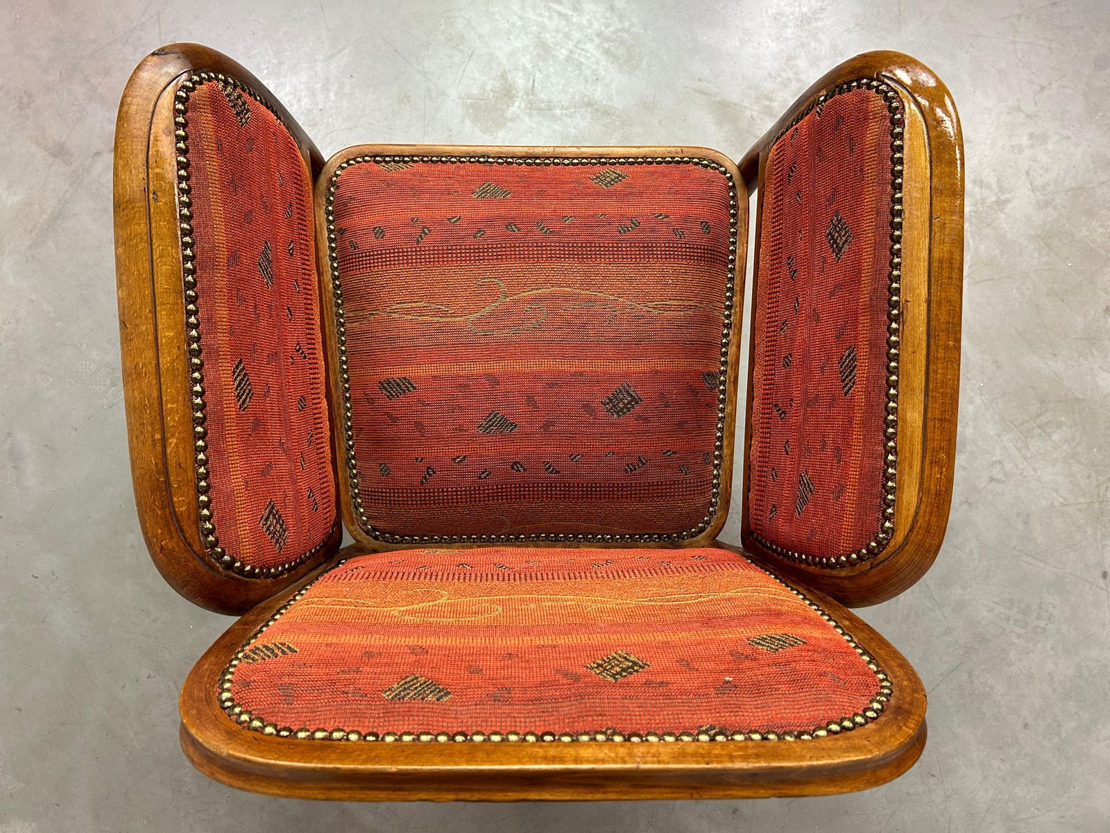 Secession Office Chair Attr. To Marcel Kammerer For Thonet photo for sale