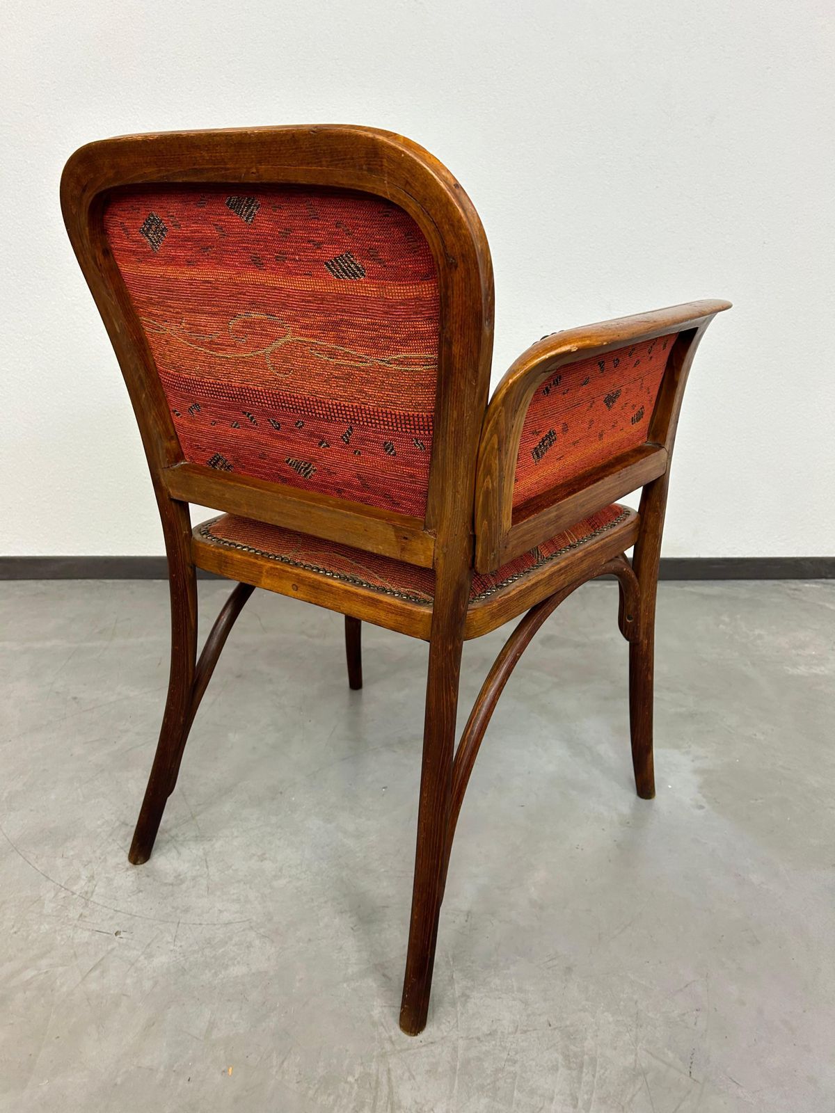 Secession Office Chair Attr. To Marcel Kammerer For Thonet photo vintage