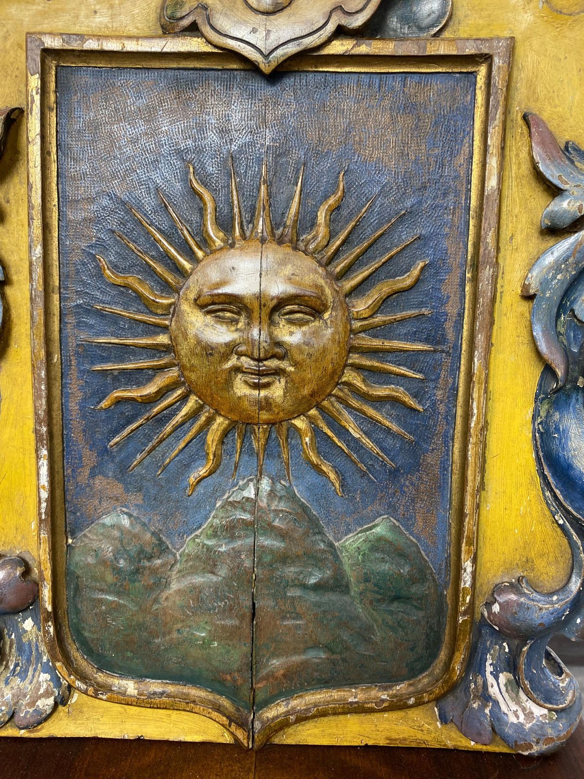 Renaissance Chair With Heraldic Emblems Of The Szontágh De Igló Et Zabar Family photo buy