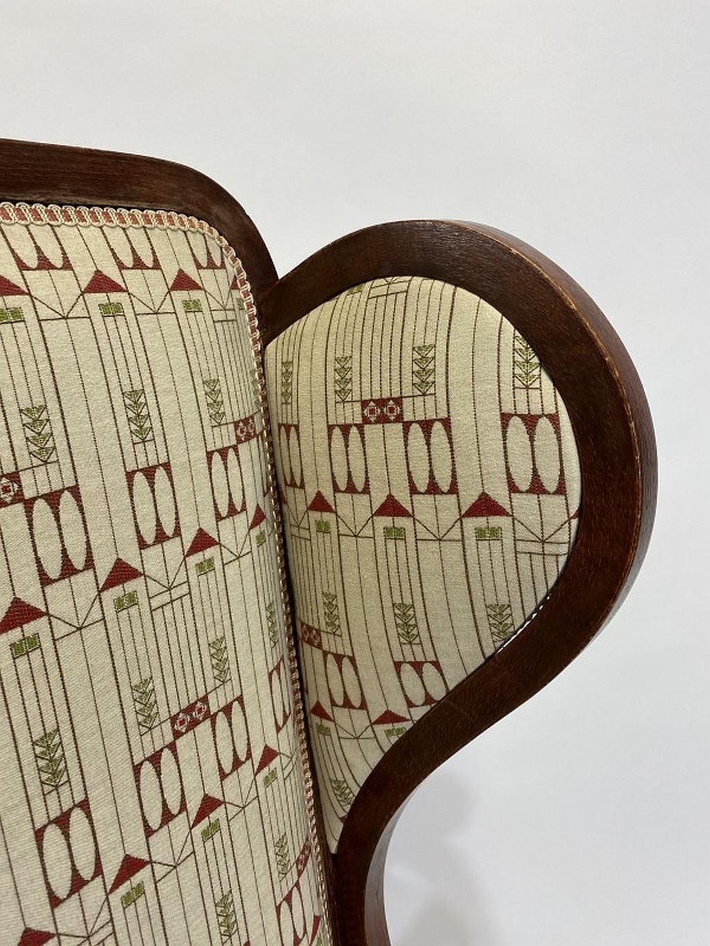 Art Nouveau Wing Chair No.6542 By Thonet photo buy