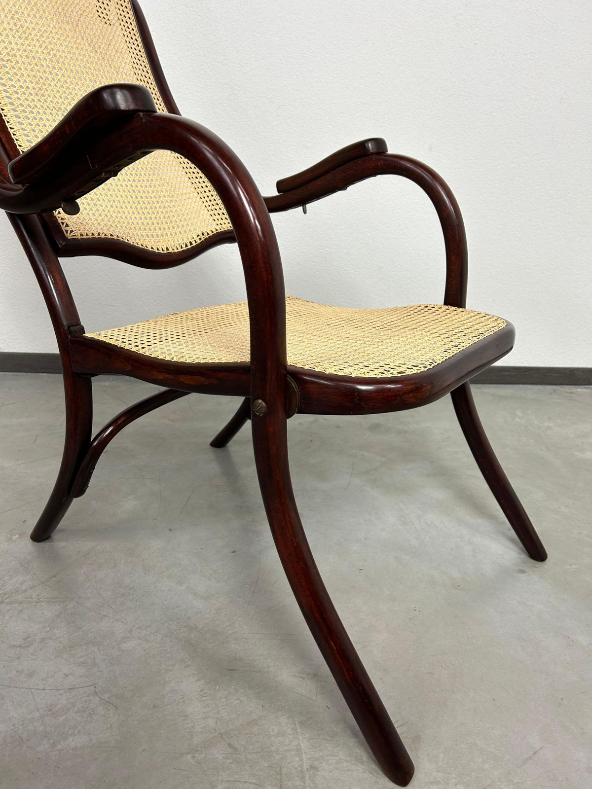Very Rare Folding Easy Chair No.1 By Thonet photo 2993.0