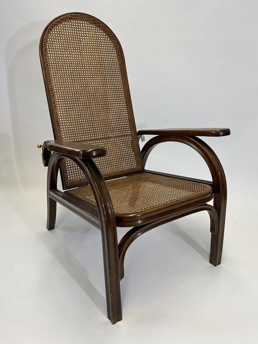 Morris Adjustable Chair No.6392 By Otto Prutscher For Thonet Austria photo furniture