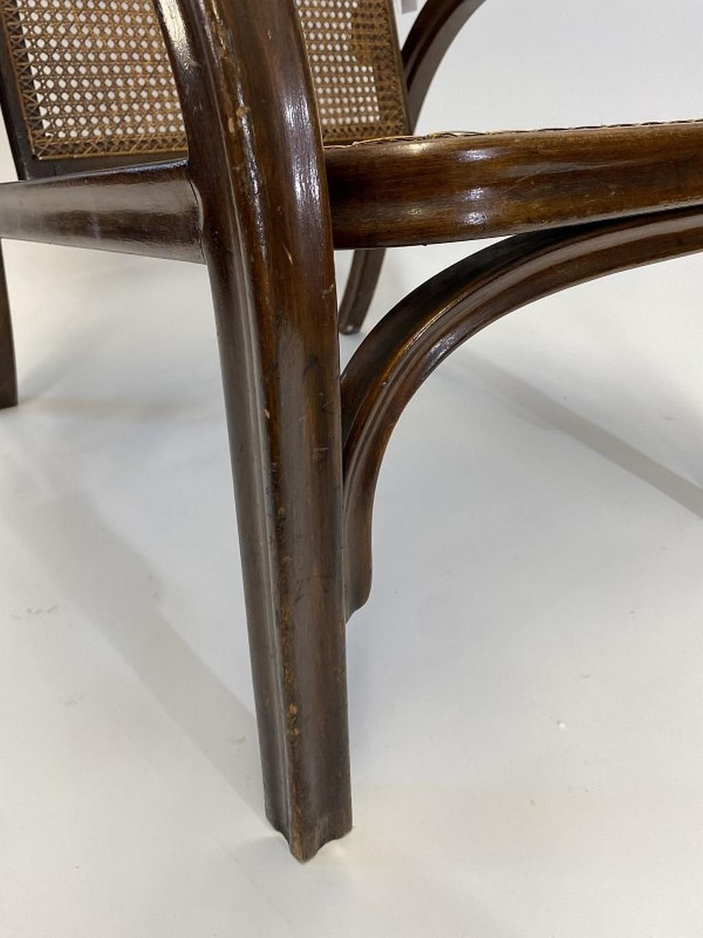 Morris Adjustable Chair No.6392 By Otto Prutscher For Thonet Austria photo for sale
