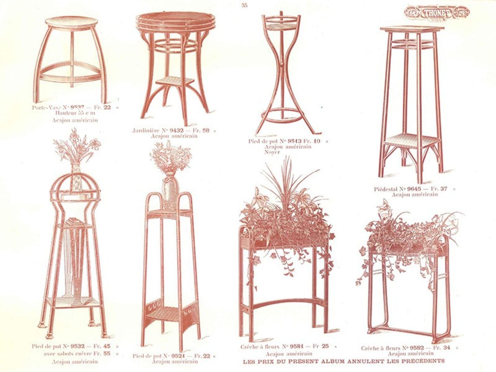 Secession Plant Stand No.9537 By Otto Wagner For Thonet photo buy