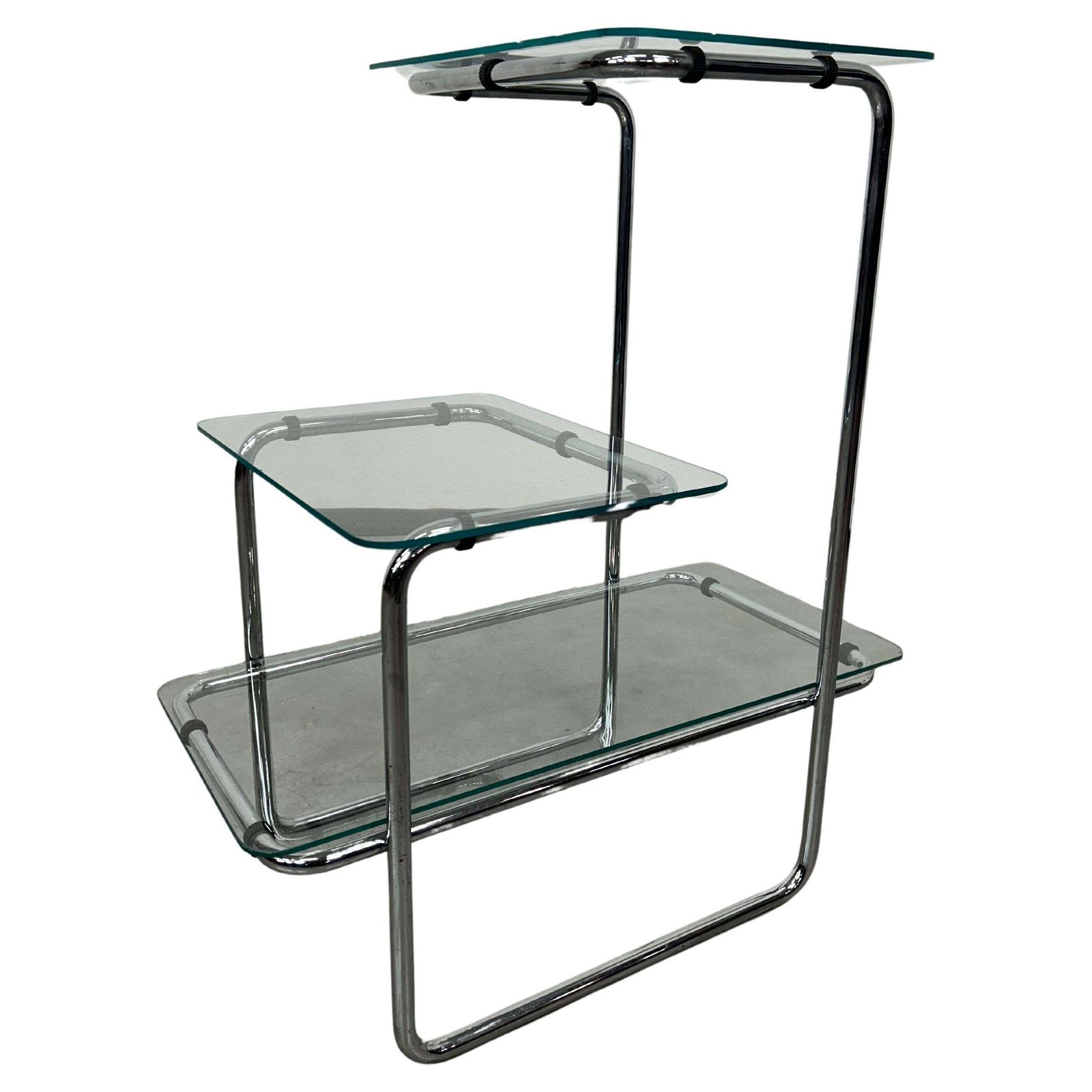 Art Deco Bauhaus Tubular Flower Stand B136 By Emile Guyot